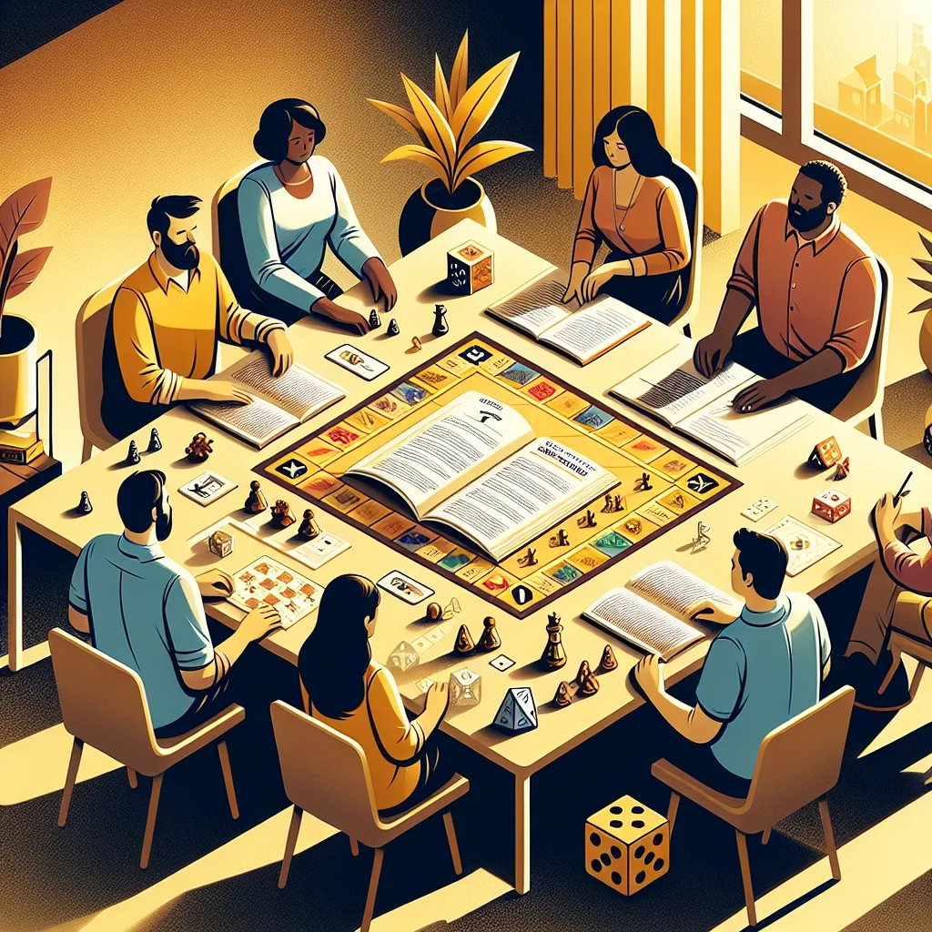 Exemplo de um guia de regras de jogos